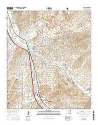 Rio Rico Arizona Current topographic map, 1:24000 scale, 7.5 X 7.5 Minute, Year 2014
