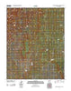 Robbers Roost Canyon Arizona Historical topographic map, 1:24000 scale, 7.5 X 7.5 Minute, Year 2011