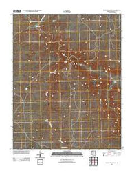 Robinson Canyon Arizona Historical topographic map, 1:24000 scale, 7.5 X 7.5 Minute, Year 2011
