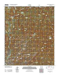 Robinson Mesa Arizona Historical topographic map, 1:24000 scale, 7.5 X 7.5 Minute, Year 2011