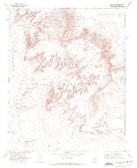 Rock Head Arizona Historical topographic map, 1:24000 scale, 7.5 X 7.5 Minute, Year 1969