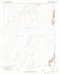 Rock Point SW Arizona Historical topographic map, 1:24000 scale, 7.5 X 7.5 Minute, Year 1968