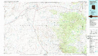 Rock Point Arizona Historical topographic map, 1:100000 scale, 30 X 60 Minute, Year 1986