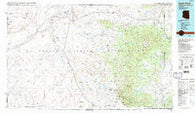 Rock Point Arizona Historical topographic map, 1:100000 scale, 30 X 60 Minute, Year 1986