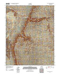 Rock Canyon Arizona Historical topographic map, 1:24000 scale, 7.5 X 7.5 Minute, Year 2011