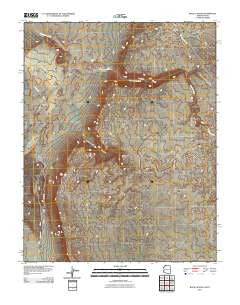 Rock Canyon Arizona Historical topographic map, 1:24000 scale, 7.5 X 7.5 Minute, Year 2011
