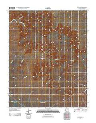 Rock Head Arizona Historical topographic map, 1:24000 scale, 7.5 X 7.5 Minute, Year 2011