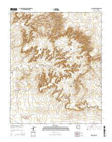 Rock Head Arizona Current topographic map, 1:24000 scale, 7.5 X 7.5 Minute, Year 2014