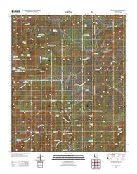 Rock House Arizona Historical topographic map, 1:24000 scale, 7.5 X 7.5 Minute, Year 2011