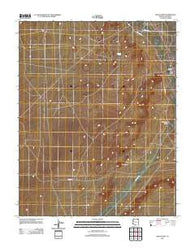 Rock Point Arizona Historical topographic map, 1:24000 scale, 7.5 X 7.5 Minute, Year 2011