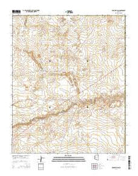 Rock Station Arizona Current topographic map, 1:24000 scale, 7.5 X 7.5 Minute, Year 2014