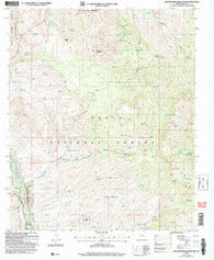 Rockinstraw Mountain Arizona Historical topographic map, 1:24000 scale, 7.5 X 7.5 Minute, Year 2004