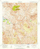 Rockinstraw Mtn Arizona Historical topographic map, 1:62500 scale, 15 X 15 Minute, Year 1949