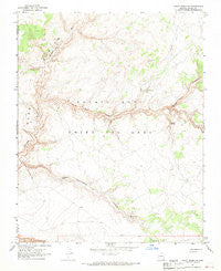 Rocky Ridge NW Arizona Historical topographic map, 1:24000 scale, 7.5 X 7.5 Minute, Year 1967