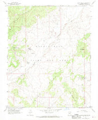 Rocky Ridge Se Arizona Historical topographic map, 1:24000 scale, 7.5 X 7.5 Minute, Year 1967