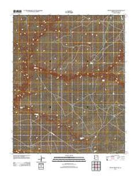 Rocky Ridge NW Arizona Historical topographic map, 1:24000 scale, 7.5 X 7.5 Minute, Year 2011