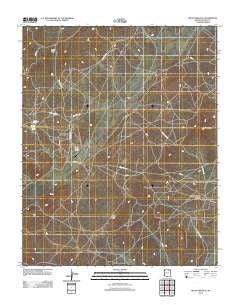 Rocky Ridge SE Arizona Historical topographic map, 1:24000 scale, 7.5 X 7.5 Minute, Year 2011