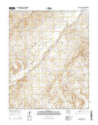 Rocky Ridge SE Arizona Current topographic map, 1:24000 scale, 7.5 X 7.5 Minute, Year 2014