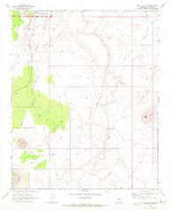 Roden Crater Arizona Historical topographic map, 1:24000 scale, 7.5 X 7.5 Minute, Year 1969