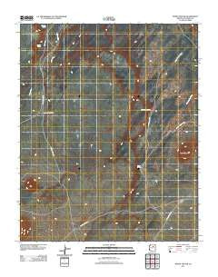 Roden Crater Arizona Historical topographic map, 1:24000 scale, 7.5 X 7.5 Minute, Year 2011