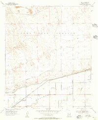 Roll Arizona Historical topographic map, 1:24000 scale, 7.5 X 7.5 Minute, Year 1955