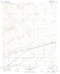 Roll Arizona Historical topographic map, 1:24000 scale, 7.5 X 7.5 Minute, Year 1955