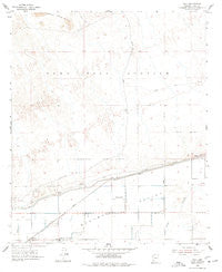 Roll Arizona Historical topographic map, 1:24000 scale, 7.5 X 7.5 Minute, Year 1955
