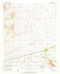 Roll Arizona Historical topographic map, 1:62500 scale, 15 X 15 Minute, Year 1955