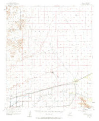 Roll Arizona Historical topographic map, 1:62500 scale, 15 X 15 Minute, Year 1955