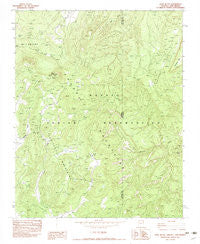 Roof Butte Arizona Historical topographic map, 1:24000 scale, 7.5 X 7.5 Minute, Year 1982