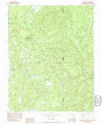 Roof Butte Arizona Historical topographic map, 1:24000 scale, 7.5 X 7.5 Minute, Year 1982