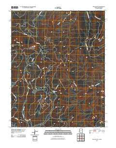 Roof Butte Arizona Historical topographic map, 1:24000 scale, 7.5 X 7.5 Minute, Year 2010