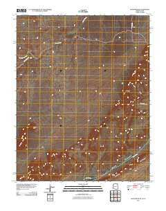 Rooster Rock Arizona Historical topographic map, 1:24000 scale, 7.5 X 7.5 Minute, Year 2011