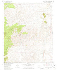 Rose Well Camp West Arizona Historical topographic map, 1:24000 scale, 7.5 X 7.5 Minute, Year 1980