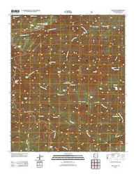 Rose Peak Arizona Historical topographic map, 1:24000 scale, 7.5 X 7.5 Minute, Year 2011