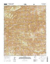 Rose Peak Arizona Current topographic map, 1:24000 scale, 7.5 X 7.5 Minute, Year 2014
