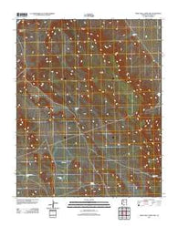 Rose Well Camp East Arizona Historical topographic map, 1:24000 scale, 7.5 X 7.5 Minute, Year 2011
