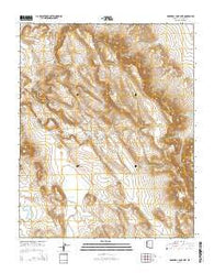 Rose Well Camp East Arizona Current topographic map, 1:24000 scale, 7.5 X 7.5 Minute, Year 2014