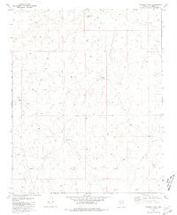 Rosebud Tank Arizona Historical topographic map, 1:24000 scale, 7.5 X 7.5 Minute, Year 1981