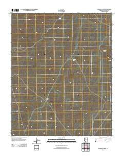 Rosebud Tank Arizona Historical topographic map, 1:24000 scale, 7.5 X 7.5 Minute, Year 2011