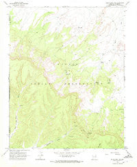 Rough Rock NW Arizona Historical topographic map, 1:24000 scale, 7.5 X 7.5 Minute, Year 1968