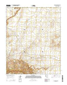 Rough Rock Arizona Current topographic map, 1:24000 scale, 7.5 X 7.5 Minute, Year 2014