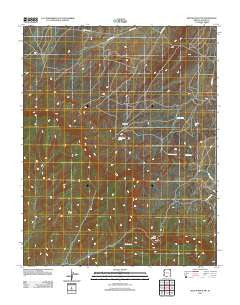 Rough Rock NW Arizona Historical topographic map, 1:24000 scale, 7.5 X 7.5 Minute, Year 2011