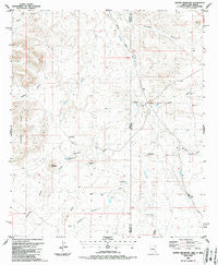 Round Mountain Arizona Historical topographic map, 1:24000 scale, 7.5 X 7.5 Minute, Year 1986
