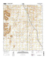 Round Mountain Arizona Current topographic map, 1:24000 scale, 7.5 X 7.5 Minute, Year 2014