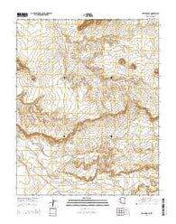 Round Rock Arizona Current topographic map, 1:24000 scale, 7.5 X 7.5 Minute, Year 2014