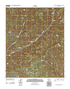 Round Top Mountain Arizona Historical topographic map, 1:24000 scale, 7.5 X 7.5 Minute, Year 2011