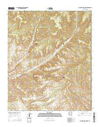 Round Top Mountain Arizona Current topographic map, 1:24000 scale, 7.5 X 7.5 Minute, Year 2014