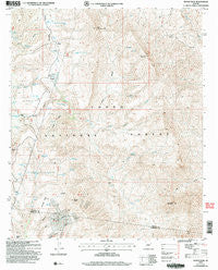 Rover Peak Arizona Historical topographic map, 1:24000 scale, 7.5 X 7.5 Minute, Year 2004