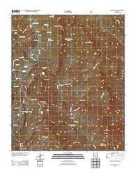 Rover Peak Arizona Historical topographic map, 1:24000 scale, 7.5 X 7.5 Minute, Year 2011